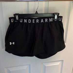 Black Under Armour Running Shorts